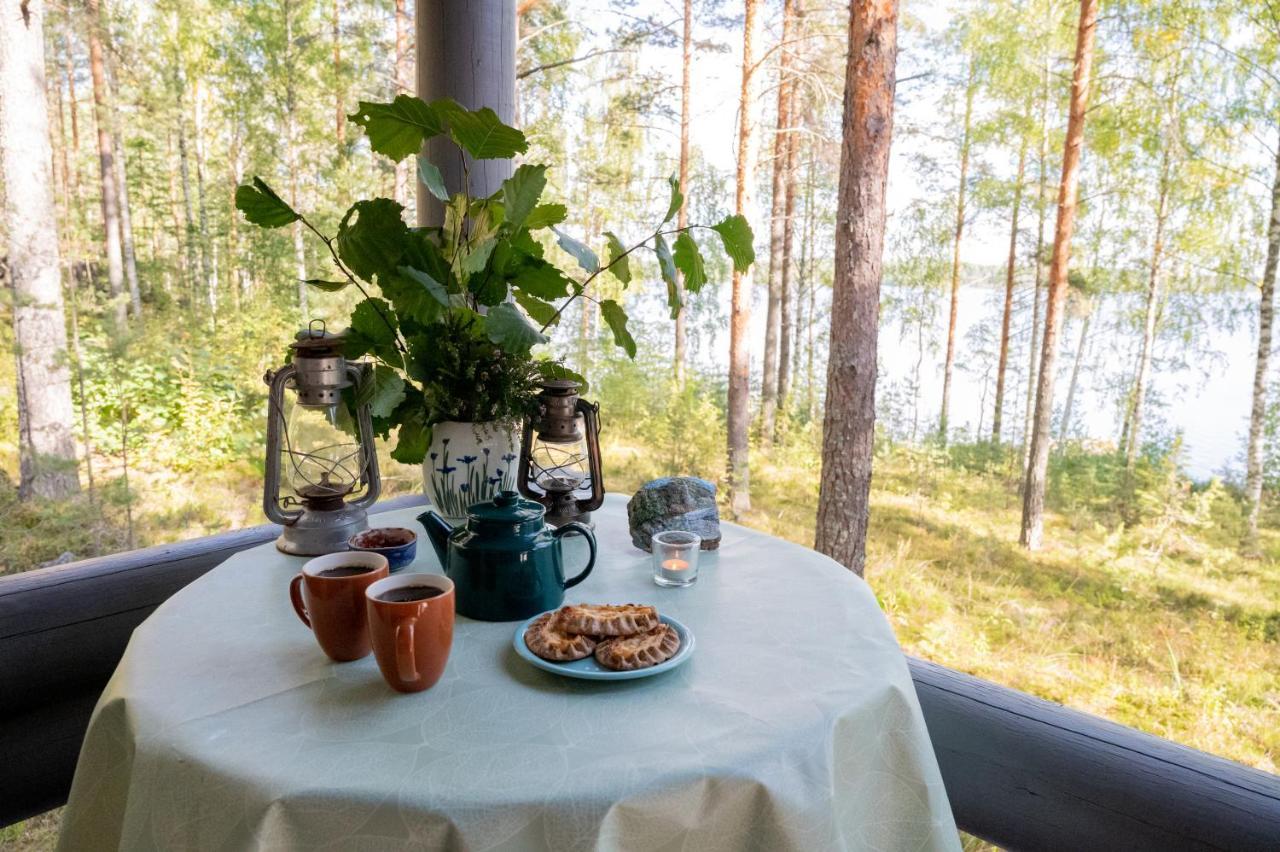Saimaan Kultaranta Villa Puumala Bagian luar foto